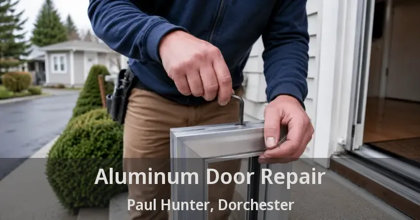 Aluminum Door Repair Paul Hunter, Dorchester - ON