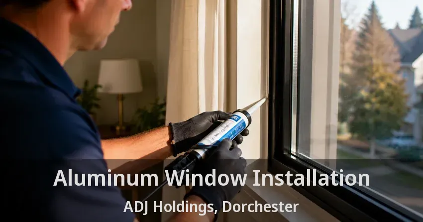 Aluminum Window Installation ADJ Holdings, Dorchester - ON