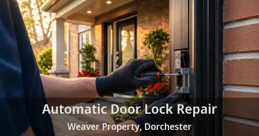 Automatic Door Lock Repair Weaver Property, Dorchester - ON