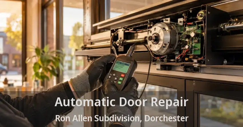 Automatic Door Repair Ron Allen Subdivision, Dorchester - ON