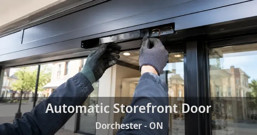 Automatic Storefront Door Dorchester - ON