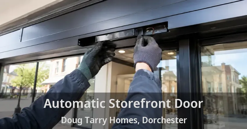 Automatic Storefront Door Doug Tarry Homes, Dorchester - ON