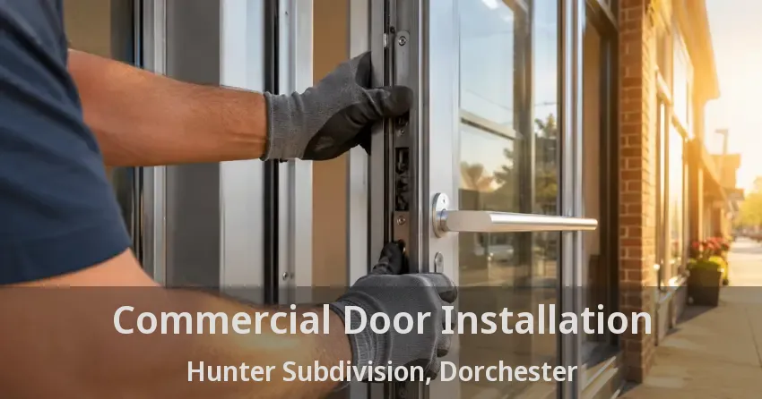 Commercial Door Installation Hunter Subdivision, Dorchester - ON
