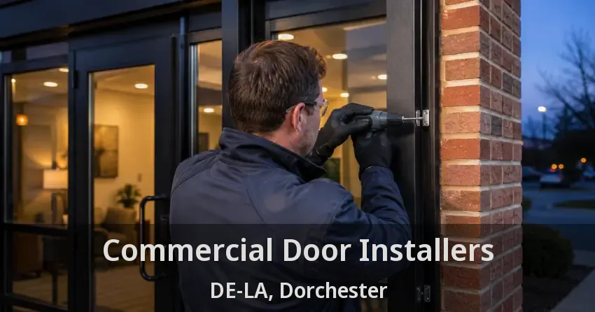 Commercial Door Installers DE-LA, Dorchester - ON