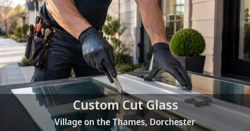 Custom Cut Glass Village on the Thames, Dorchester - ON