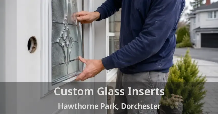 Custom Glass Inserts Hawthorne Park, Dorchester - ON