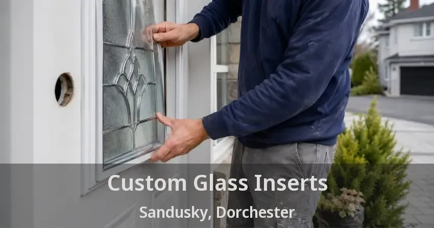 Custom Glass Inserts Sandusky, Dorchester - ON
