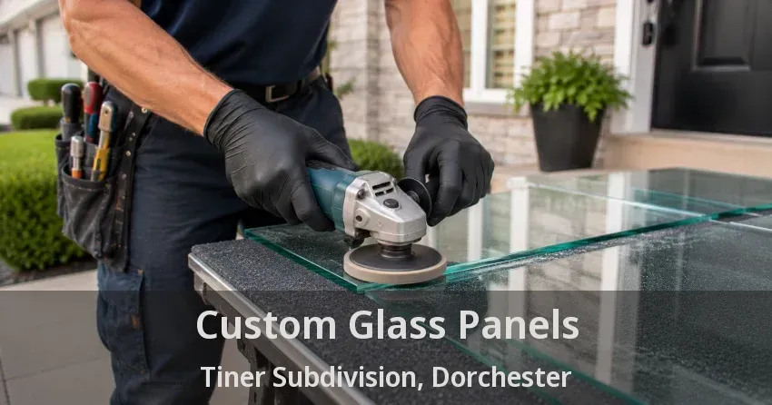 Custom Glass Panels Tiner Subdivision, Dorchester - ON