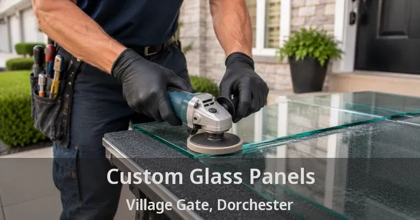 Custom Glass Panels Village Gate, Dorchester - ON