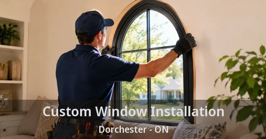 Custom Window Installation Dorchester - ON