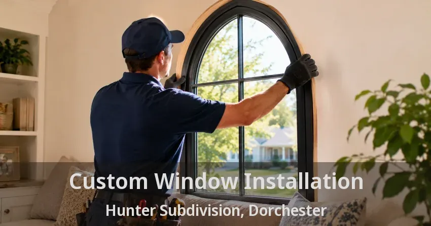 Custom Window Installation Hunter Subdivision, Dorchester - ON
