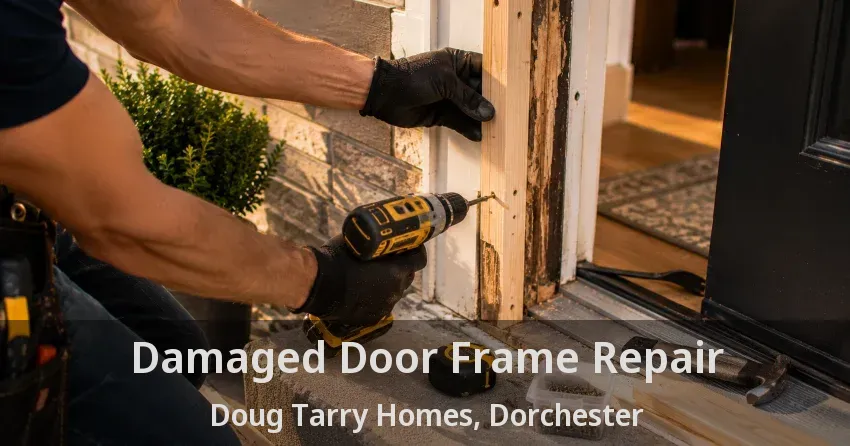 Damaged Door Frame Repair Doug Tarry Homes, Dorchester - ON
