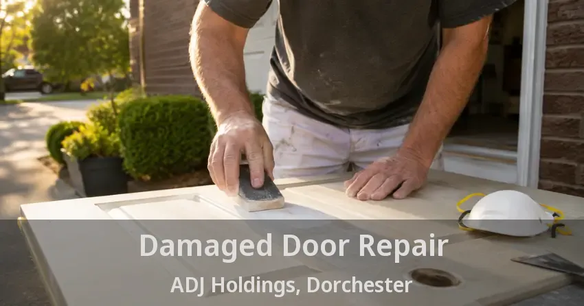 Damaged Door Repair ADJ Holdings, Dorchester - ON
