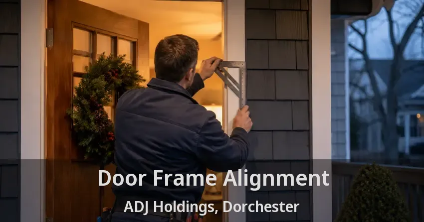 Door Frame Alignment ADJ Holdings, Dorchester - ON