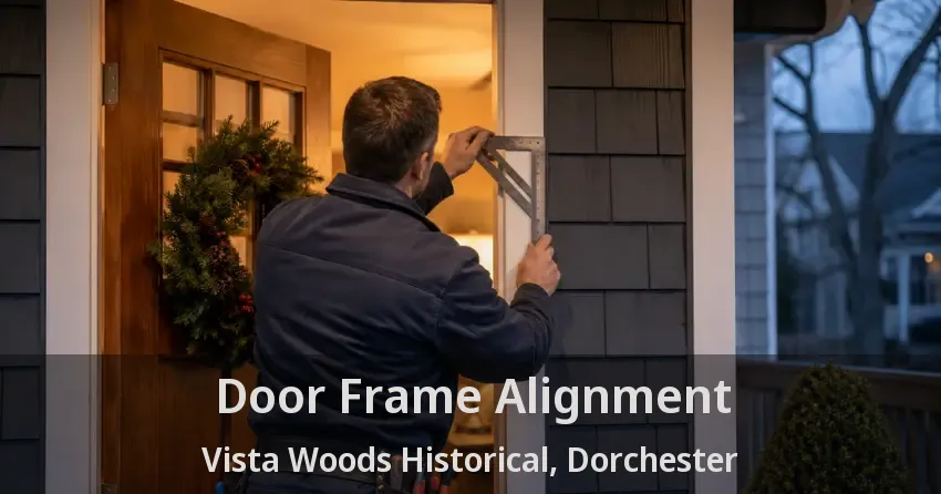 Door Frame Alignment Vista Woods Historical, Dorchester - ON