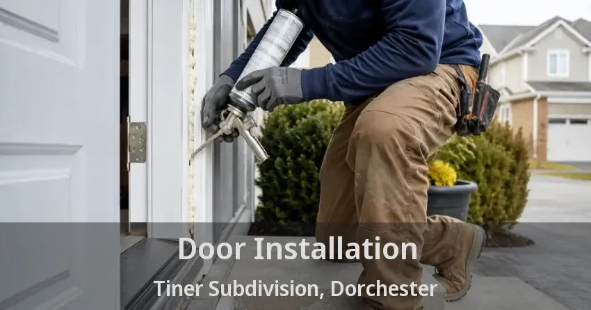 Door Installation Tiner Subdivision, Dorchester - ON