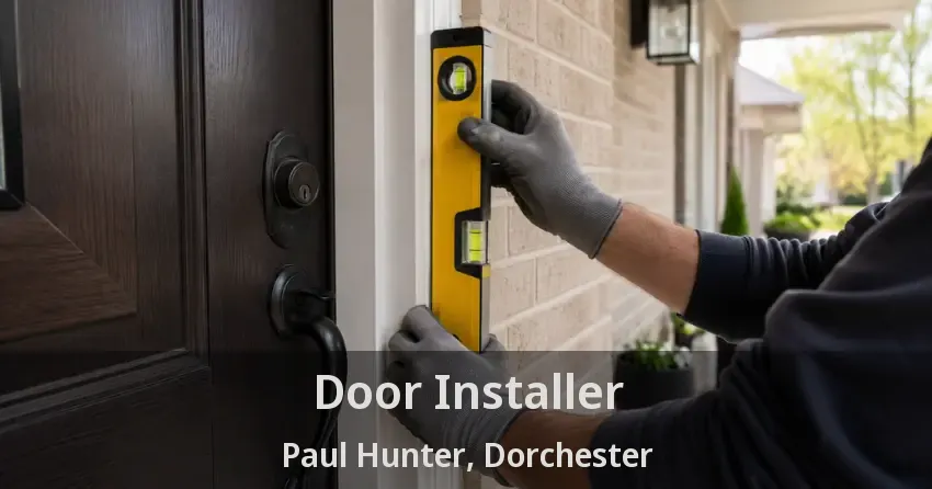 Door Installer Paul Hunter, Dorchester - ON