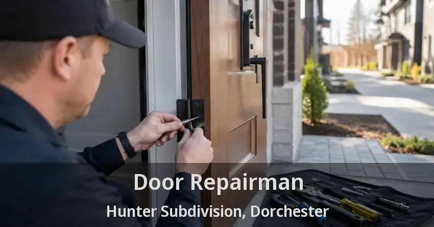 Door Repairman Hunter Subdivision, Dorchester - ON