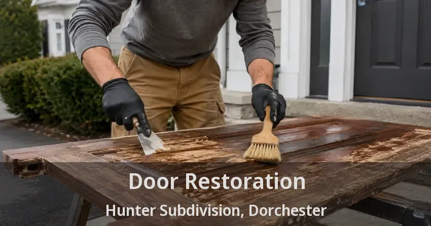 Door Restoration Hunter Subdivision, Dorchester - ON