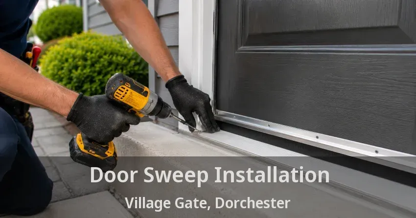Door Sweep Installation Village Gate, Dorchester - ON