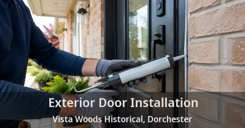 Exterior Door Installation Vista Woods Historical, Dorchester - ON