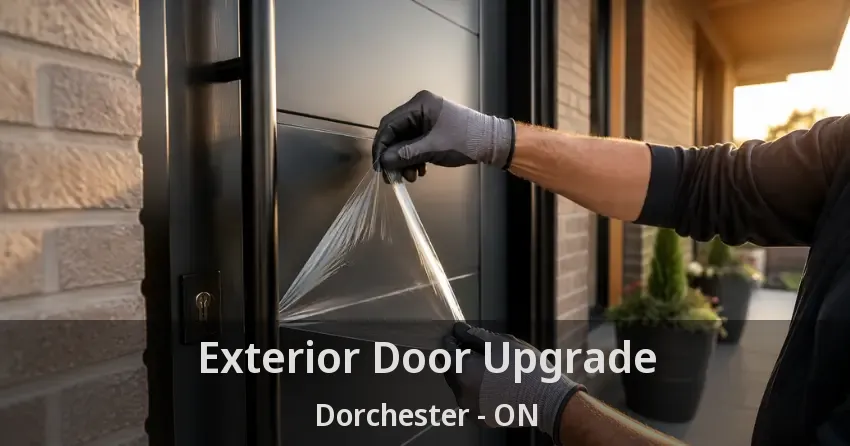 Exterior Door Upgrade Dorchester - ON