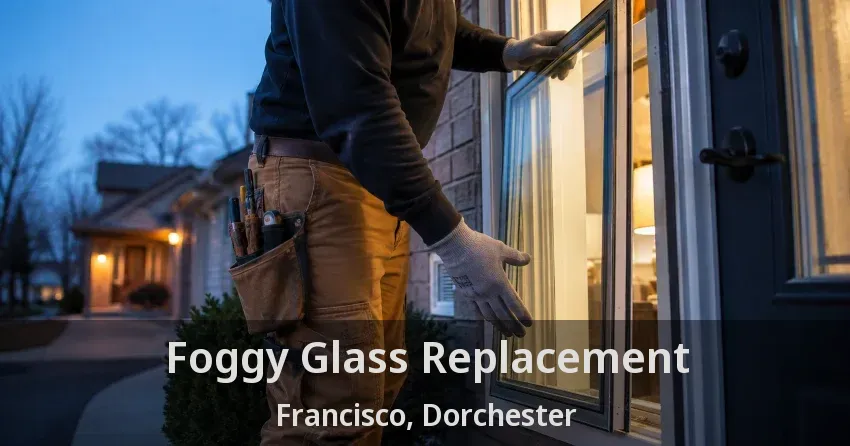 Foggy Glass Replacement Francisco, Dorchester - ON