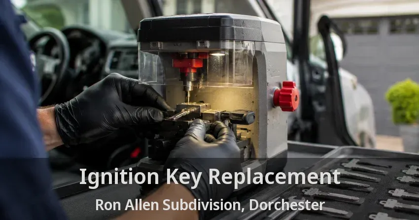 Ignition Key Replacement Ron Allen Subdivision, Dorchester - ON