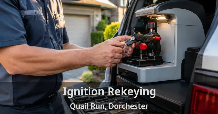 Ignition Rekeying Quail Run, Dorchester - ON