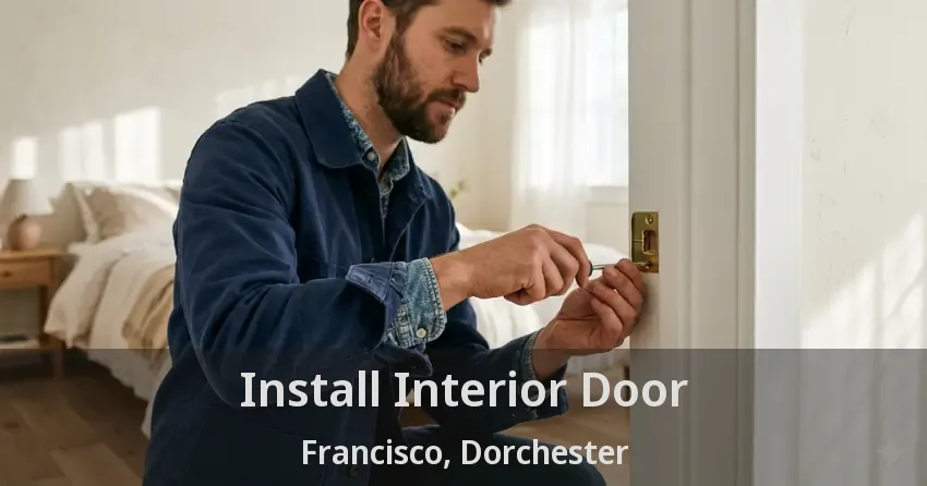 Install Interior Door Francisco, Dorchester - ON