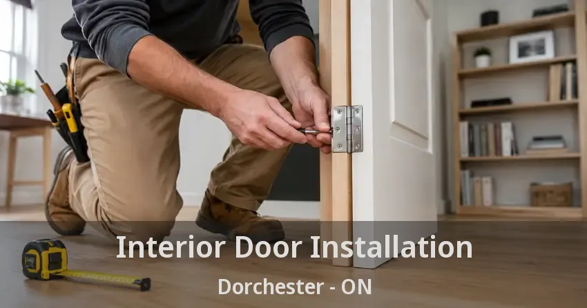 Interior Door Installation Dorchester - ON