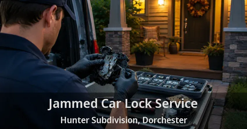 Jammed Car Lock Service Hunter Subdivision, Dorchester - ON