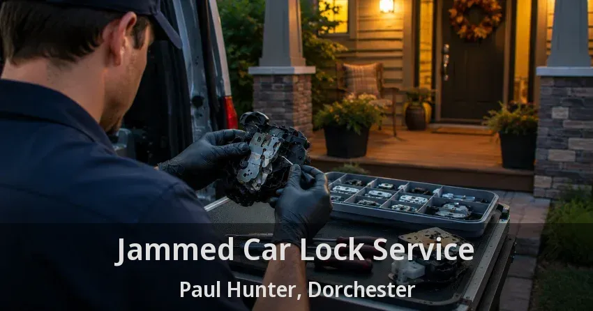 Jammed Car Lock Service Paul Hunter, Dorchester - ON