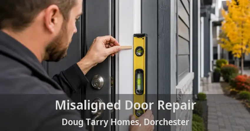 Misaligned Door Repair Doug Tarry Homes, Dorchester - ON