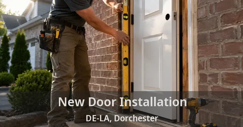 New Door Installation DE-LA, Dorchester - ON
