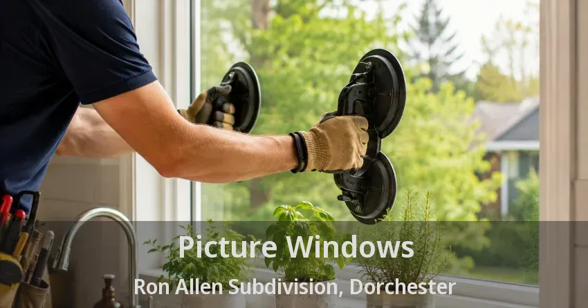Picture Windows Ron Allen Subdivision, Dorchester - ON