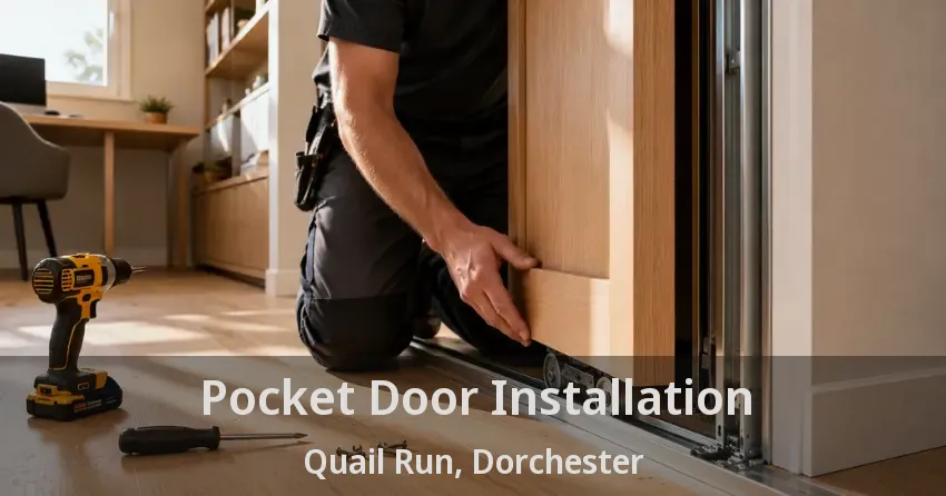 Pocket Door Installation Quail Run, Dorchester - ON