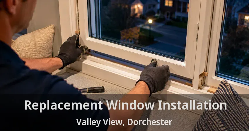 Replacement Window Installation Valley View, Dorchester - ON