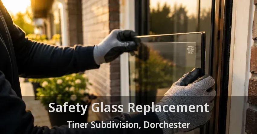 Safety Glass Replacement Tiner Subdivision, Dorchester - ON