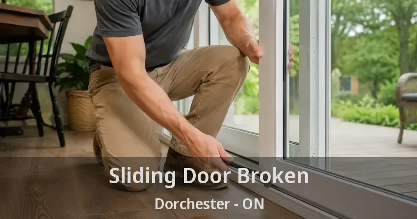 Sliding Door Broken Dorchester - ON