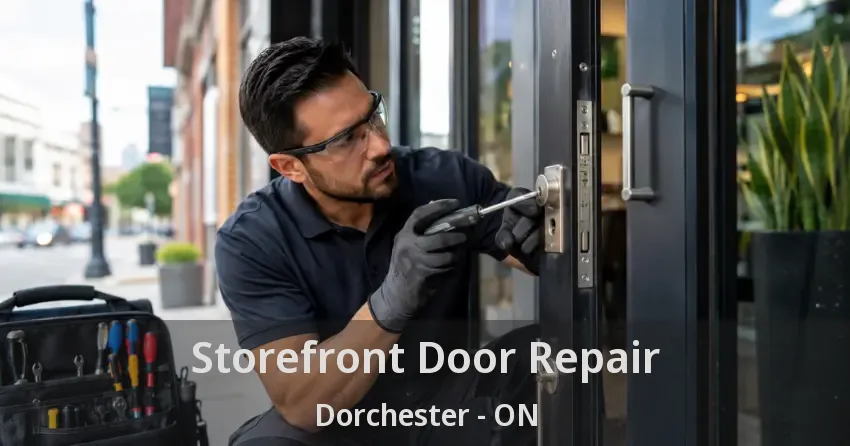 Storefront Door Repair Dorchester - ON