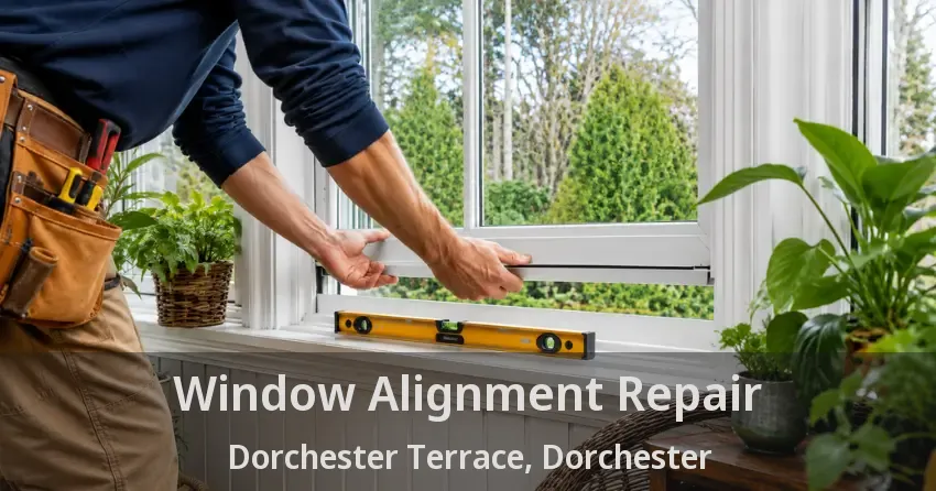 Window Alignment Repair Dorchester Terrace, Dorchester - ON