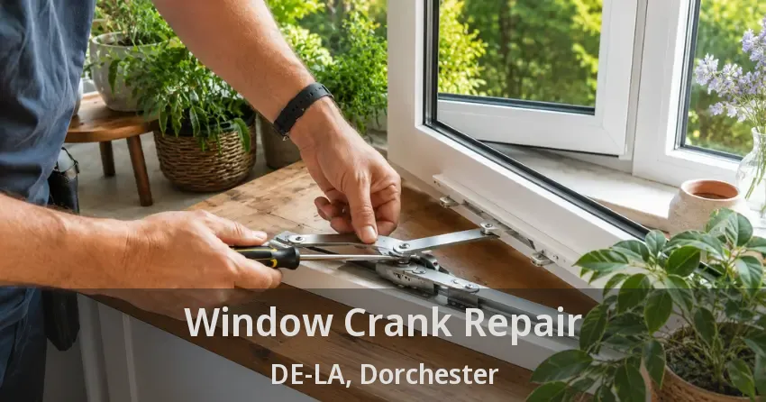 Window Crank Repair DE-LA, Dorchester - ON