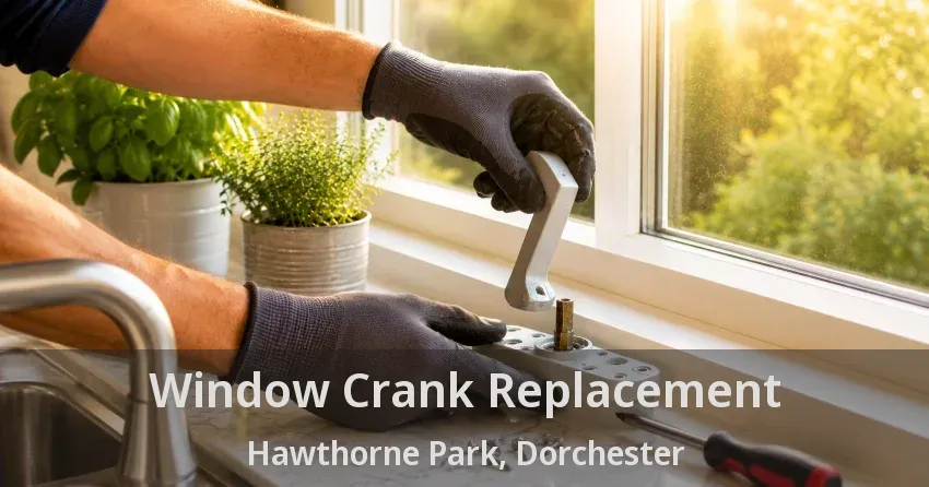 Window Crank Replacement Hawthorne Park, Dorchester - ON