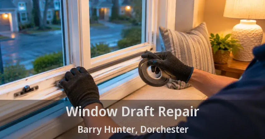 Window Draft Repair Barry Hunter, Dorchester - ON