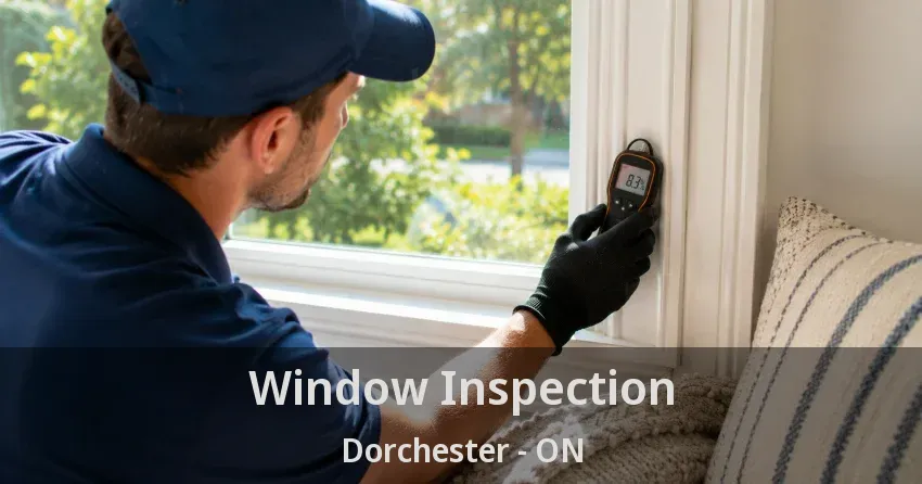 Window Inspection Dorchester - ON