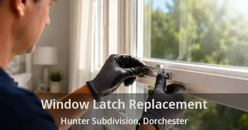 Window Latch Replacement Hunter Subdivision, Dorchester - ON