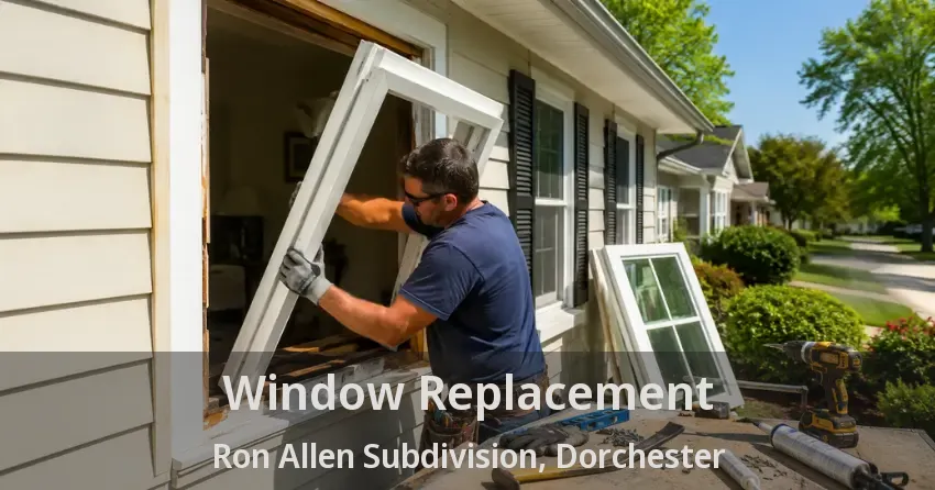 Window Replacement Ron Allen Subdivision, Dorchester - ON