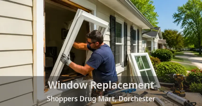 Window Replacement Shoppers Drug Mart, Dorchester - ON