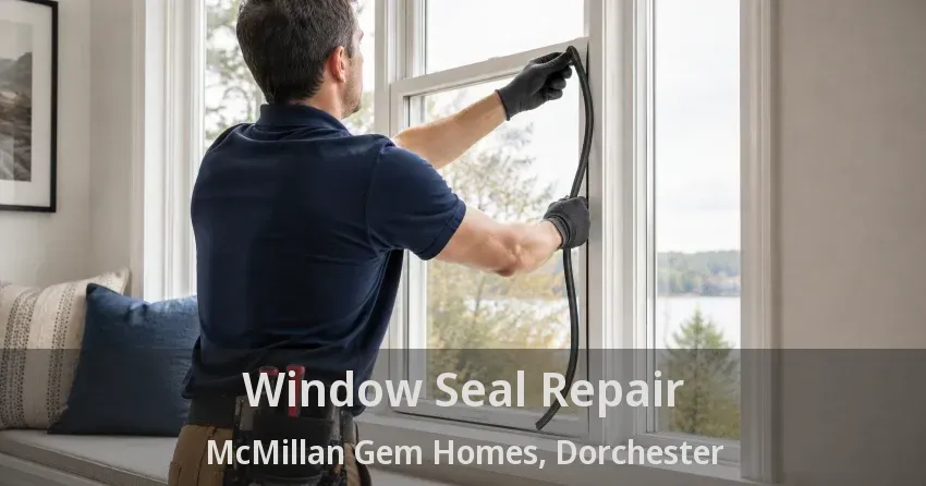 Window Seal Repair McMillan Gem Homes, Dorchester - ON